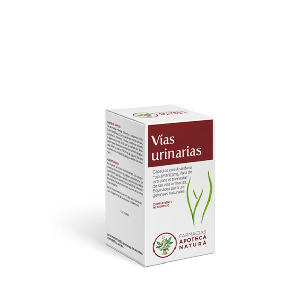 Vías urinarias - Cápsulas - Apoteca Natura