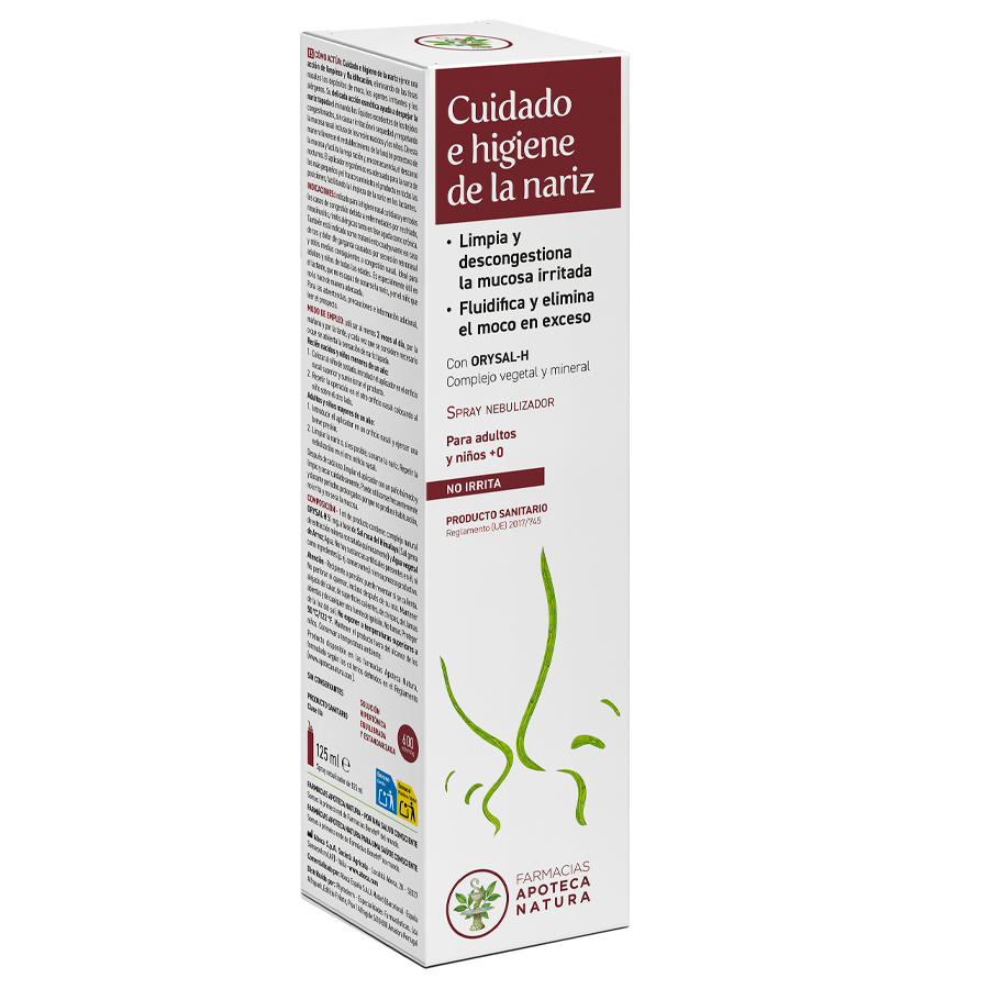 Cuidado e higiene de la nariz - Apoteca Natura